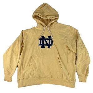 Notre‎ Dame Hoodie Sweat Shirt Mens Size XL Heavyweight Hammes Bookstore